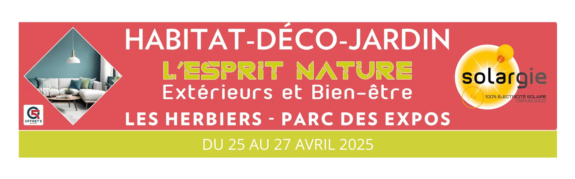 Solargie au Salon de l'Habitat des Herbiers Avril 2025