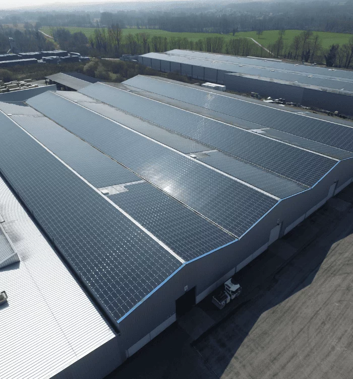 panneaux solaires bâtiment