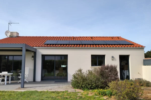 Panneaux solaires sur toit16