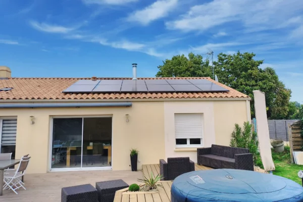 Panneaux solaires sur toit17