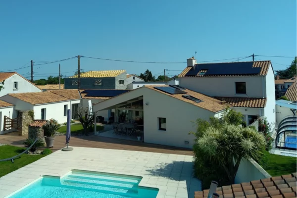 Panneaux solaires sur toit18