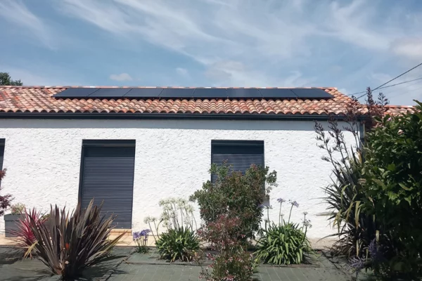 Panneaux solaires sur toit2