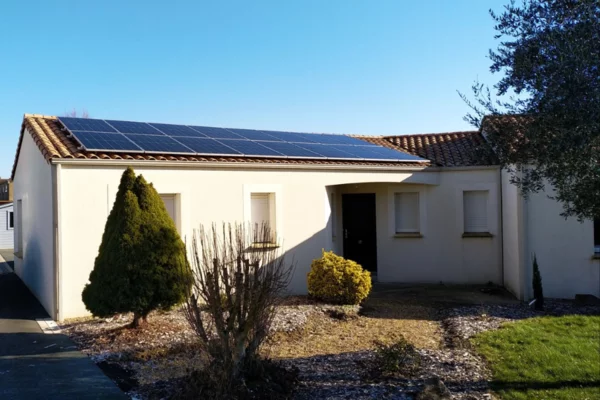 Panneaux solaires sur toit20