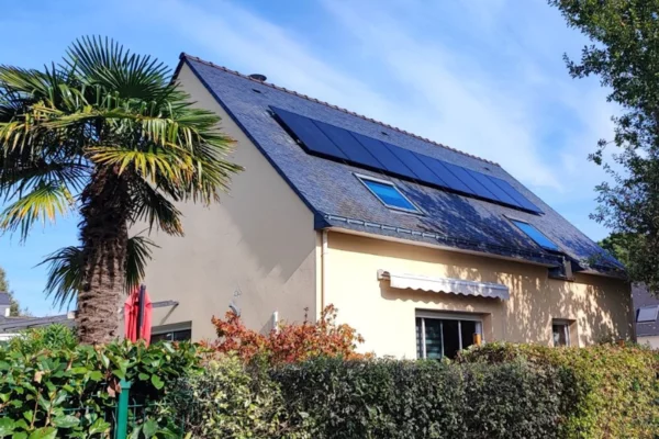 Panneaux solaires sur toit22