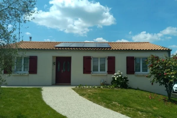 Panneaux solaires sur toit6