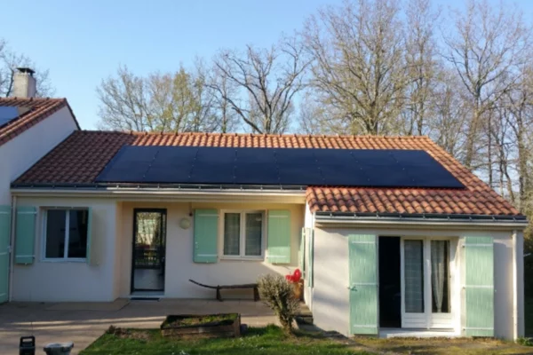 Panneaux solaires sur toit7