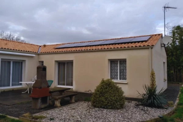Panneaux solaires sur toit8
