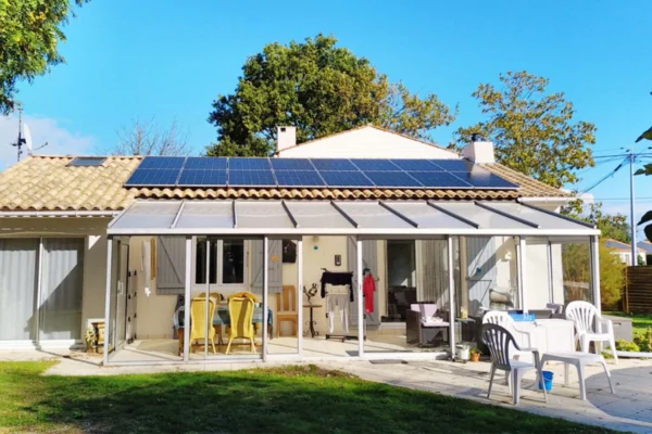 Panneaux solaires sur toit9
